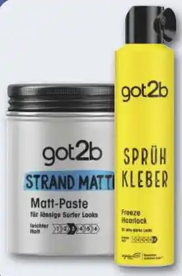 Combi Schwarzkopf got2b Haarstyling vorrch Sorton aanbieding