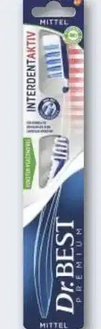 Combi Dr. Best Premium Zahnbürste Zwischenzahn oder Interdent Aktiv aanbieding
