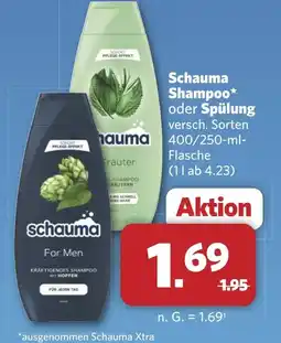 Combi Schauma Shampoo* oder Spülung aanbieding