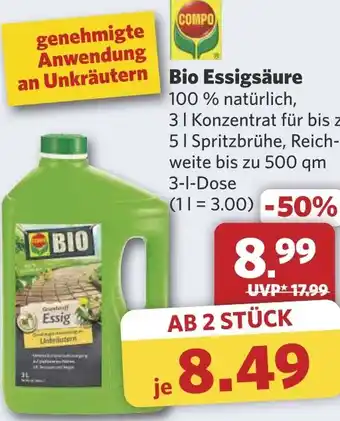 Combi Bio Essigsäure aanbieding