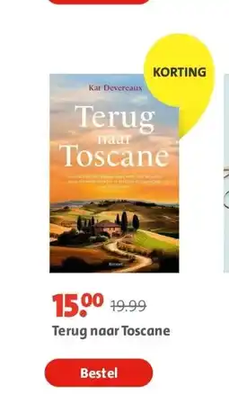 Bruna Terug naar Toscane aanbieding