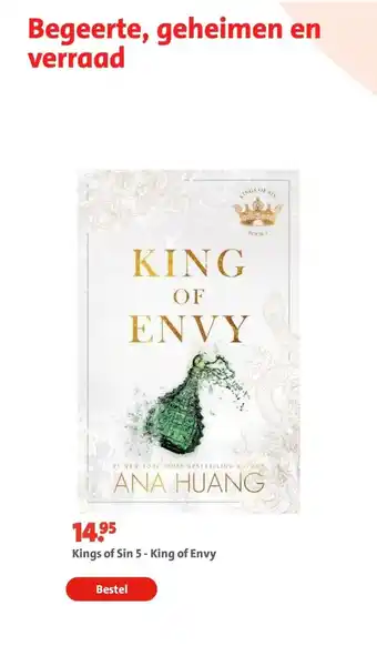 Bruna Kings of Sin 5 - King of Envy aanbieding