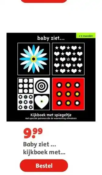 Bruna Baby ziet ... kijkboek met spiegeltje aanbieding