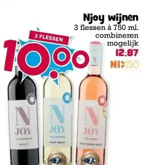 Boon`s Markt Njoy wijnen aanbieding