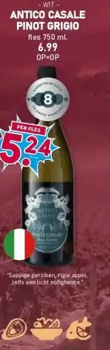 Boon`s Markt ANTICO CASALE PINOT GRIGIO aanbieding