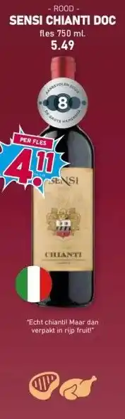 Boon`s Markt SENSI CHIANTI DOC f aanbieding