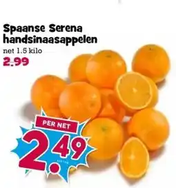 Boon`s Markt Spaanse Serena handsinaasappelen aanbieding
