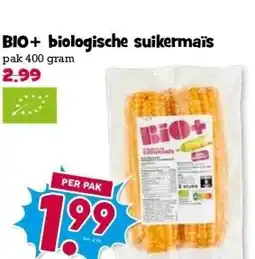 Boon`s Markt BIO+ biologische suikermaïs aanbieding