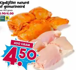Boon`s Markt Kipdijfilet naturel of gemarineerd aanbieding