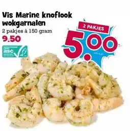Boon`s Markt Vis Marine knoflook wokgarnalen aanbieding