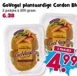 Boon`s Markt GoVega! plantaardige Cordon Bleu aanbieding
