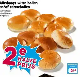 Boon`s Markt Alledaags witte bollen en/of tarwebollen aanbieding
