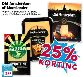 Boon`s Markt Old Amsterdam of Maaslander aanbieding