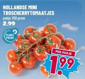 Boon`s Markt HOLLANDSE MINI TROSCHERRYTOMAATJES aanbieding