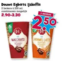Boon`s Markt Douwe Egberts ijskoffie aanbieding