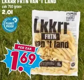 Boon`s Markt LKKRR FRTN VAN 'T LAND zak 750 gram aanbieding
