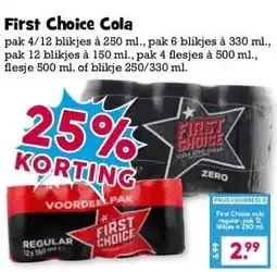 Boon`s Markt First Choice Cola aanbieding