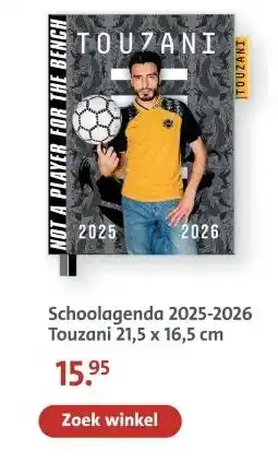 Bruna Schoolagenda 2025-2026 Touzani aanbieding