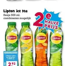 Boon`s Markt Lipton ice tea flesje 500 ml. aanbieding