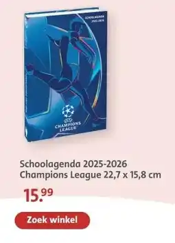 Bruna Schoolagenda 2025-2026 Champions League aanbieding