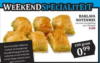 Boon`s Markt BAKLAVA NOTENMIX aanbieding