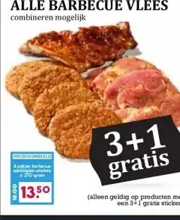 Boon`s Markt ALLE BARBECUE VLEES aanbieding