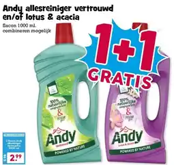 Boon`s Markt Andy allesreiniger vertrouwd en/of lotus & acacia aanbieding