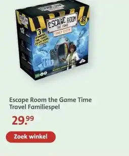 Bruna Escape Room the Game Time Travel Familiespel aanbieding