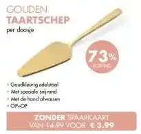 Boon`s Markt GOUDEN TAARTSCHEP per doosje aanbieding