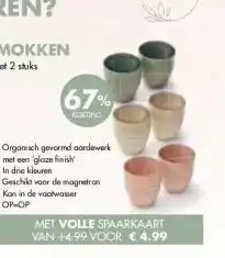 Boon`s Markt MOKKEN set 2 stuks aanbieding