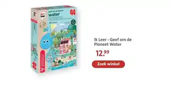 Bruna Ik Leer - Geef om de Planeet Water aanbieding