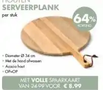 Boon`s Markt SERVEERPLANK aanbieding