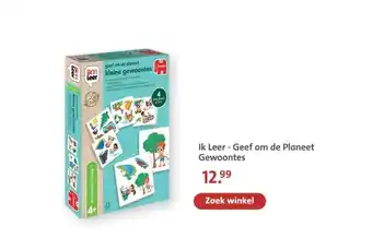 Bruna Ik Leer - Geef om de Planeet Gewoontes aanbieding