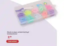 Bruna Maak je eigen schakel ketting? telefoonkoord aanbieding
