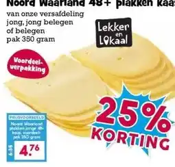 Boon`s Markt Noord Waarland 48+ plakken kaas aanbieding