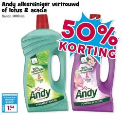 Boon`s Markt Andy allesreiniger vertrouwd of lotus & acacia aanbieding