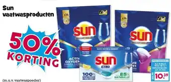 Boon`s Markt Sun vaatwasproducten x34 aanbieding