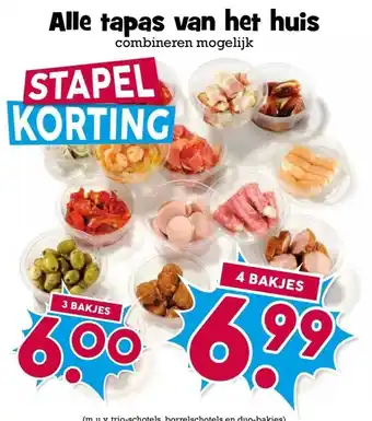 Boon`s Markt Alle tapas van het huis aanbieding