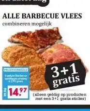Boon`s Markt ALLE BARBECUE VLEES combineren mogelijk aanbieding