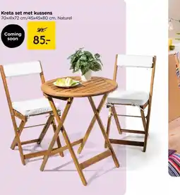 Xenos Kreta set met kussens aanbieding