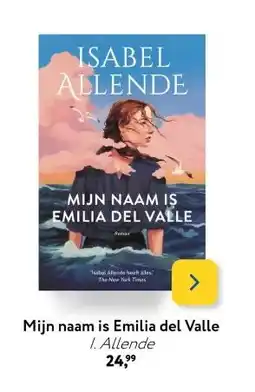 Primera Mijn naam is Emilia del Valle 1. Allende aanbieding
