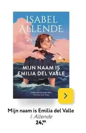 Primera Mijn naam is Emilia del Valle 1. Allende aanbieding