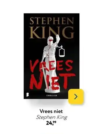 Primera Vrees niet Stephen King aanbieding