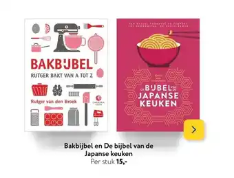 Primera Bakbijbel en De bijbel van de Japanse keuken aanbieding