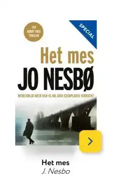 Primera Het mes J. Nesbo aanbieding