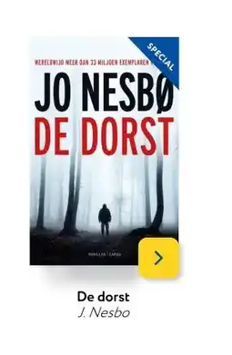 Primera De dorst J. Nesbo aanbieding
