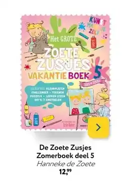 Primera De Zoete Zusjes Zomerboek deel 5 Hanneke de Zoete aanbieding