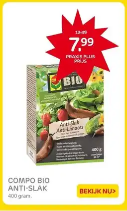 Praxis COMPO BIO ANTI-SLAK aanbieding