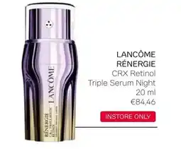 Pour Vous LANCÔME RÉNERGIE CRX Retinol Triple Serum Night 20 ml aanbieding