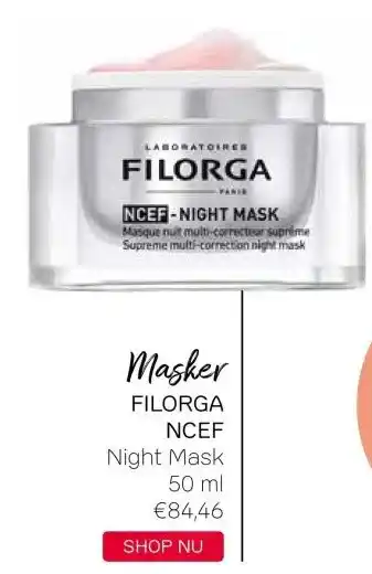Pour Vous Masker FILORGA NCEF Night Mask aanbieding